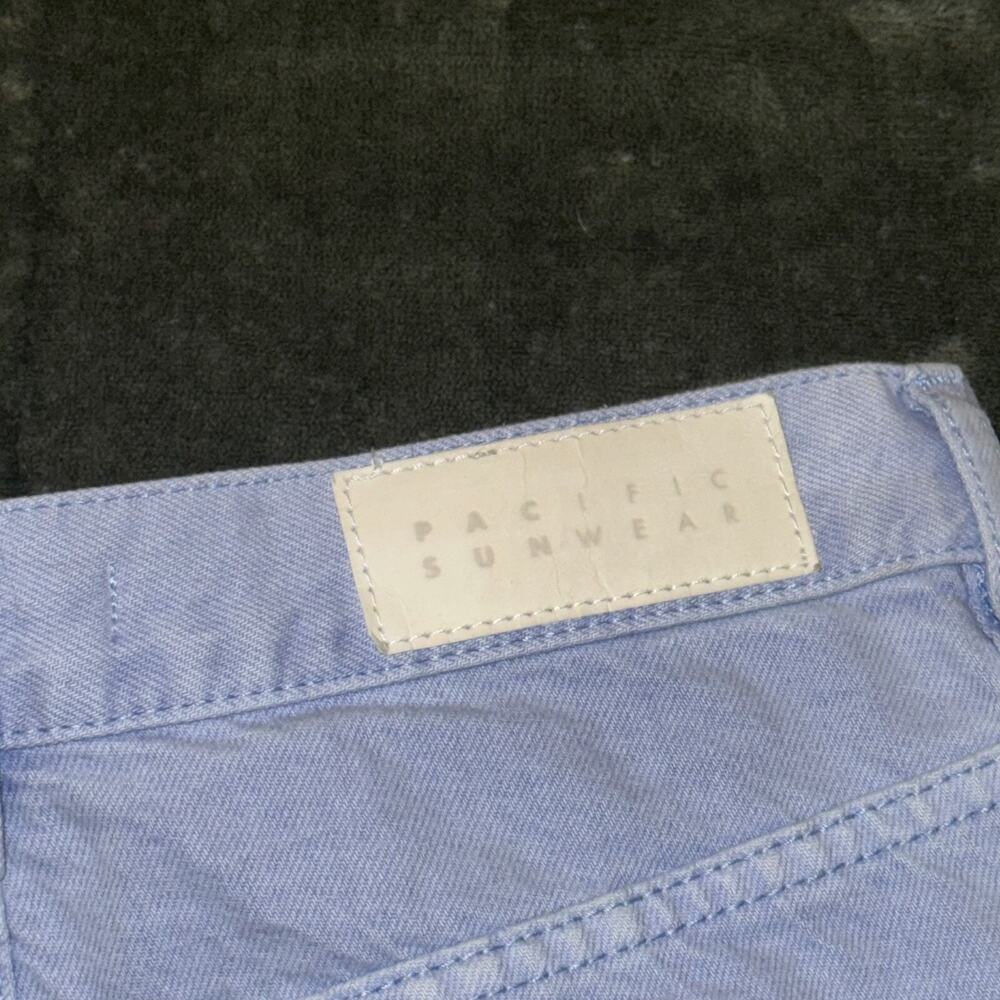 PacSun Dad Jeans Women's 27 Light Blue Denim 100% Cotton High-Rise Straight NWT - Picture 12 of 12